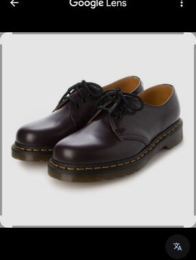 Dr. Martens Smooth Leather 3-Eye Derby in Oxblood